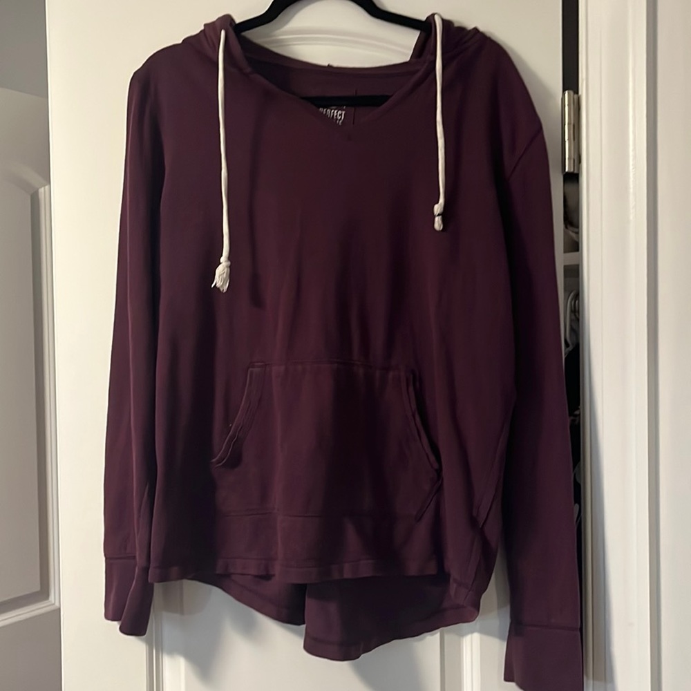 Purple light sweatshirt